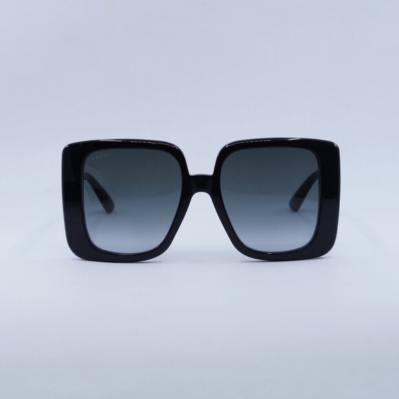 🕶️ New Gucci GG1314S 001 Sunglasses - Black Frame, Grey Gradient Lenses - Picture 2 of 10